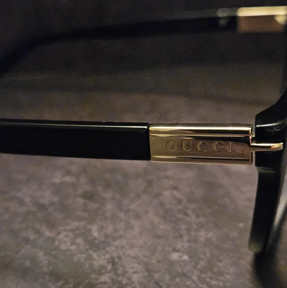 GUCCI GG1776O Eyeglasses In Black 54-18-150 EUC - Picture 2 of 12